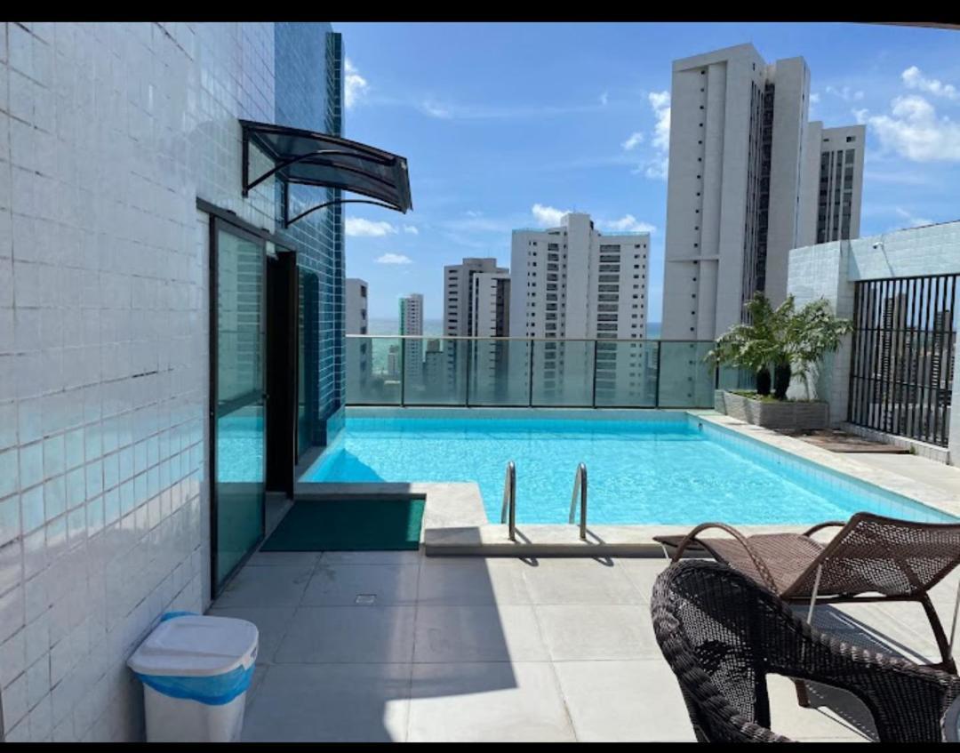 Apartamento Flat De 1Q - Boa Viagem - Recife Daire Dış mekan fotoğraf